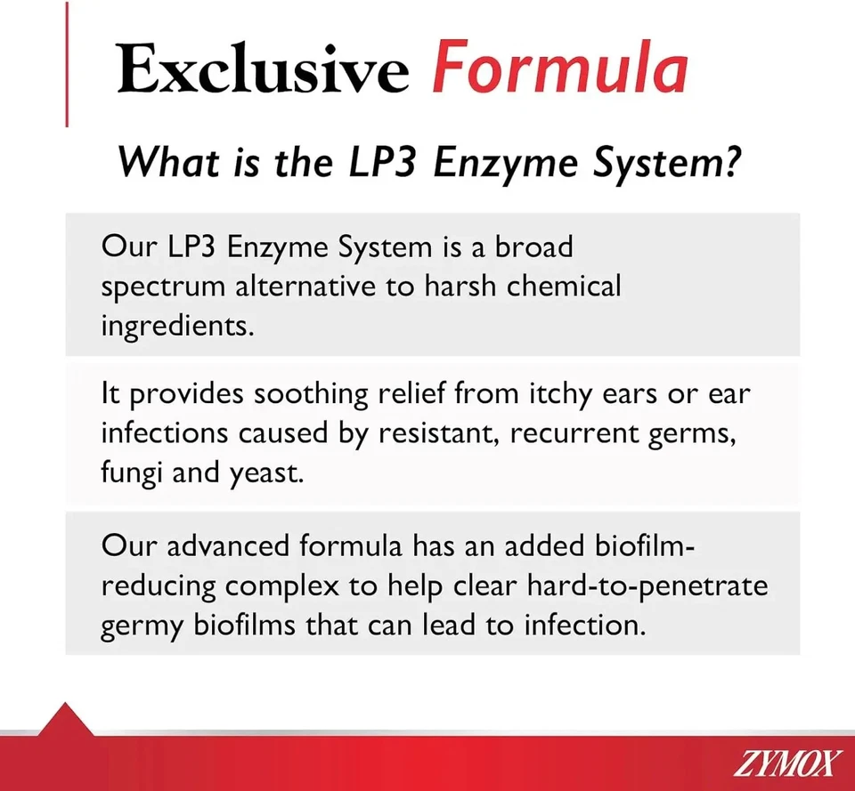 Advanced Plus Enzymatic Otic Ear Solution para perros y gatos con hidrocortisona Foto 4 de 4