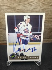 1992 Classic Draft Picks Keith Carney #102 Rookie RC In-Person ON-CARD AUTO