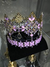 MISS WORLD CROWN VIOLET COLOR  Miss Universe 