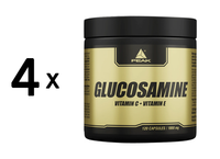 4 X Peak Glucosamine (120 Caps) (107,05 Eur/Kg)