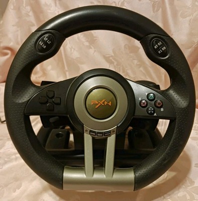 PXN V3 Pro Racing Wheel Controller PXN-V3PRO Black Untested