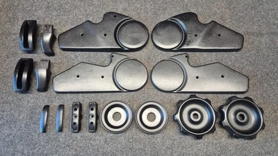 Jeu de garnitures de siège avant gauche droite AUDI B3 B4 Coupe S2 893881463 ... - Photo 1/4