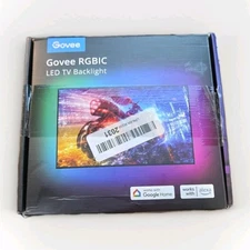 Govee RGBIC LED TV Backlight H6168 (Fits 55-65" TVs), New Open Box