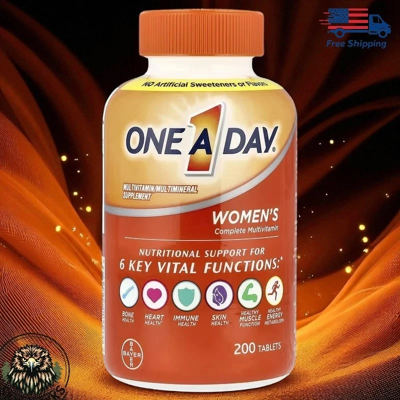 One A Day Women's Complete Multivitamin 200 Tablets Exp: 02-2027 Free Shipping - Image 2 of 4