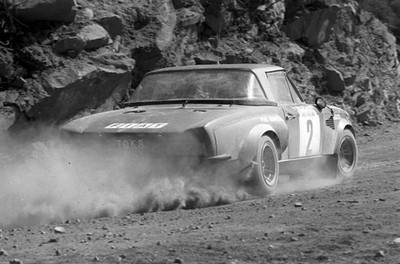 Bjorn Waldegard Claes Goran Andersson Fiat 124 Abarth Rallye Moroc- Old Photo 11
