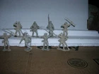 MARX REBELS CONFEDERATES ACW PLAYSET  54MM TOY SOLDIERS VINTAGE 1960'S LOT