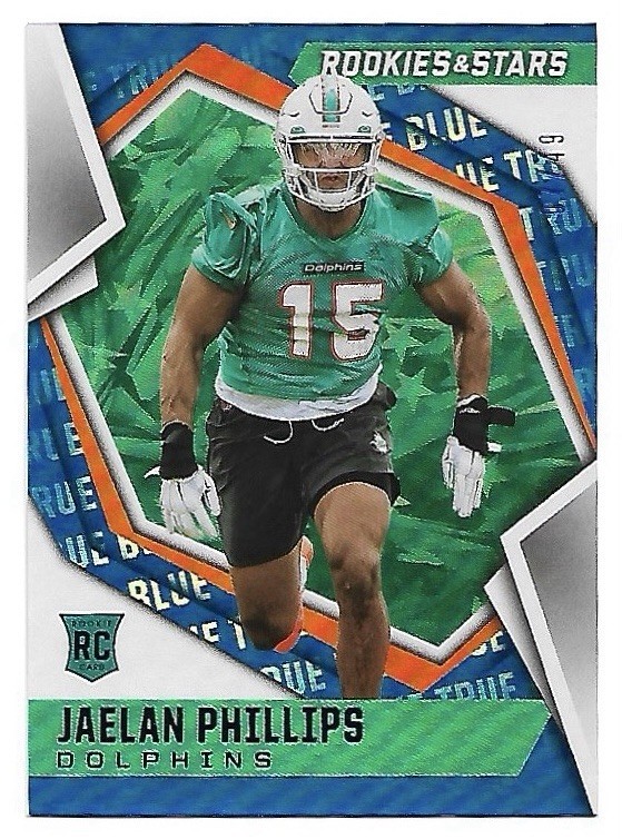 Jaelan Phillips Panini Rookies & Stars #149 True Blue