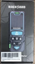Laser Measure,RockSeed 328 Feet Digital Distance Meter with 2 328 Feet, BLUE