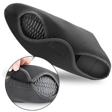 Neoprene Ice Skate Boot Covers Double Fixing Design for Secure Fit 2 Pack