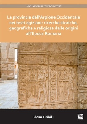 LA PROVINCIA DELLARPIONE OCCIDENTALE NEI by Elena Post-doctoral researcher