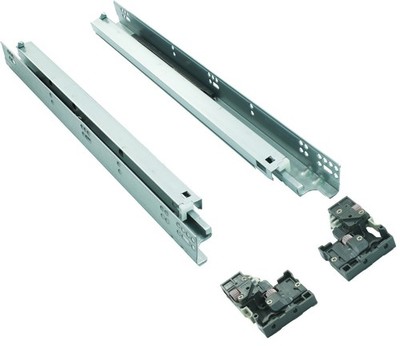 DTC DTC-2D-15 DS20 Series 15 Inch Full Extension Concealed Drawer - Nickel