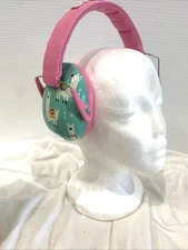 Ear Protection Noise Canceling Headphones Earmuffs For Kids Baby Lama Pink Style