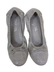 Chanel Ballet Flats 38 | eBay