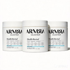 3-pieces ARMRA Colostrum Unflavored Jar Grass-Fed Immune Fitness Brain Benefits
