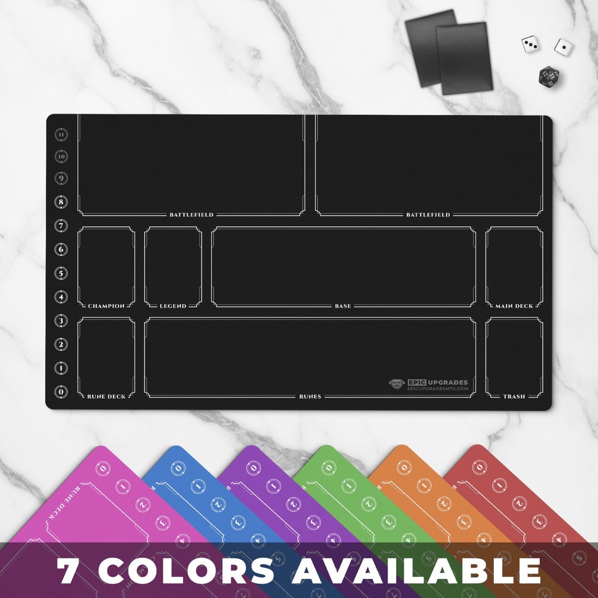 Riftbound Playmat with Zones | 24