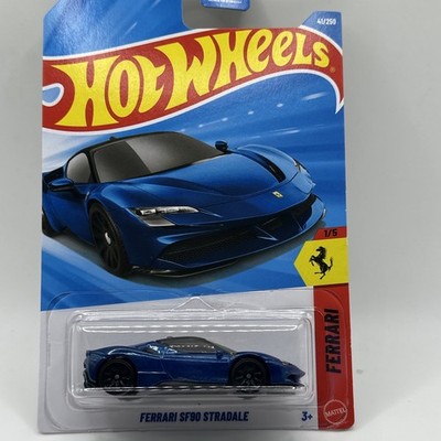 2026 Hot Wheels Ferrari SF90 Stradale Blue - Ferrari 1/5 - JJJ12