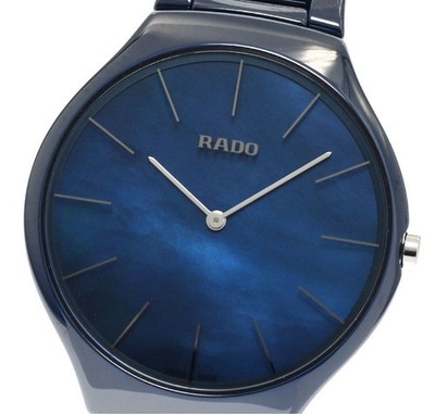 RADO True Thinline 420.0005.3 Quartz Watch with Box Used