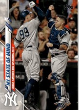 2020 Topps #591 NY State of Mind AARON JUDGE