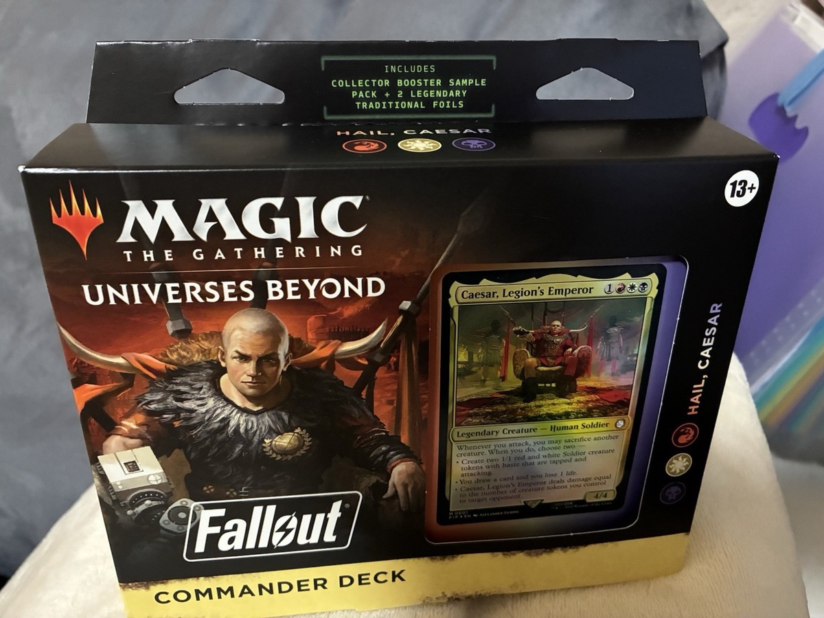 MTG MAGIC THE GATHERING FALLOUT HAIL CAESAR COMMANDER DECK