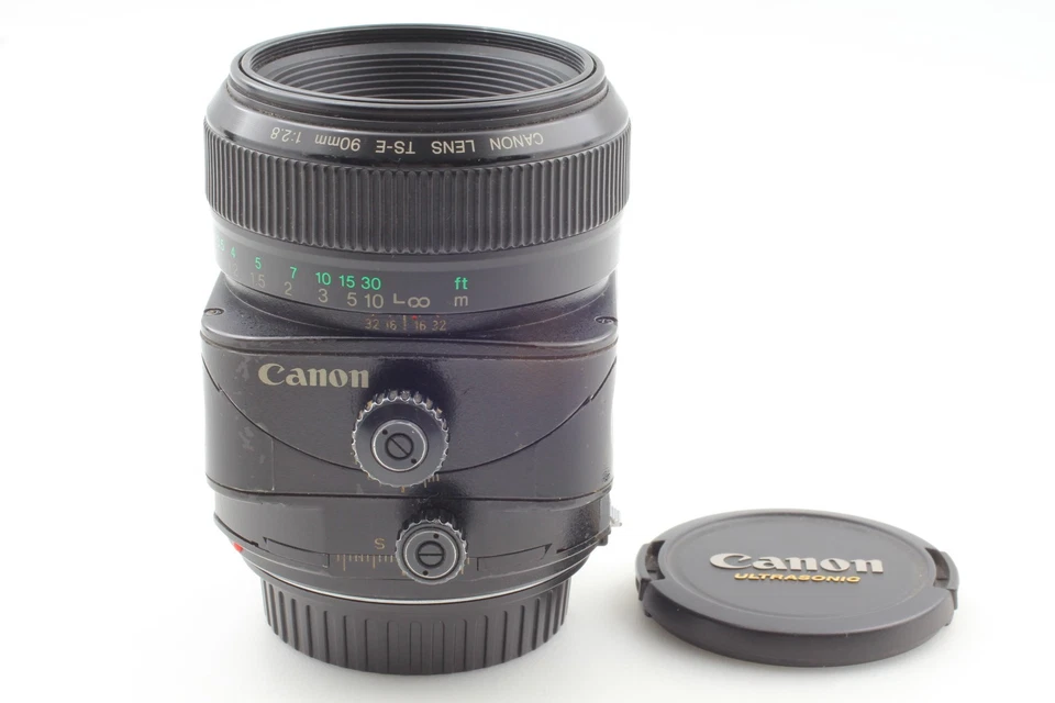 [Exc+5 w/Caps] Canon TS-E 90mm f/2.8 MF Tilt Shift Lens For EF mount From JAPAN - Image 2 of 4