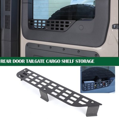 Rear Door Cargo Storage Rack Shelf Organizer For INEOS Grenadier 2024-2026 Black