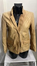 giacca  giubbino  donna Guess  in pelle cammello taglia 46  AD506