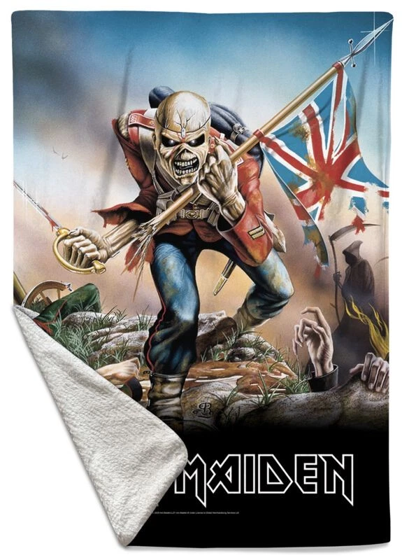 Iron Maiden Decke  Trooper multicolor Standard - Bild 1 von 1