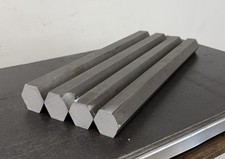 12L14 Steel Hex Bar Stock Assortment 4 Pcs  CNC Lathe Machining Rods