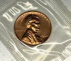 1964 LINCOLN CENT PENNY GEM PROOF REALLY NICE HIGH GRADE IN MINT CELLO - 2254