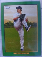 2020 Topps Turkey Red Yusei Kikuchi Green /10 #TR-79 Mariners SP 02/10