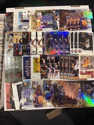 Lot Of 92 Karl Malone Jazz RC, Inserts, # d, Skybox, EX, SP, UD, Spx, Topps  