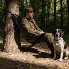 BRAND NEW ~ Camo Hunting Camping Portable Tree Mounted Seat Hammock Chair