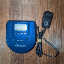 Sony Walkman D-E707 CD Compact Player - Works