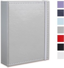 Small Photo Album 5x7 52 Pockets Leather Cover Picture Book Holds 5x7 Photos for