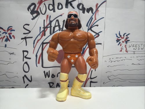 WWF MACHO MAN RANDY SAVAGE Hasbro Wrestling Figure...