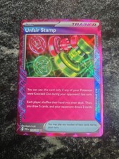 Unfair Stamp 165/167 ACE SPEC Rare - Twilight Masquerade - Pokemon TCG