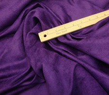 Suede Micro Purple Drapery Upholstery Sofa Chair Fabric by the yard 58" Wide