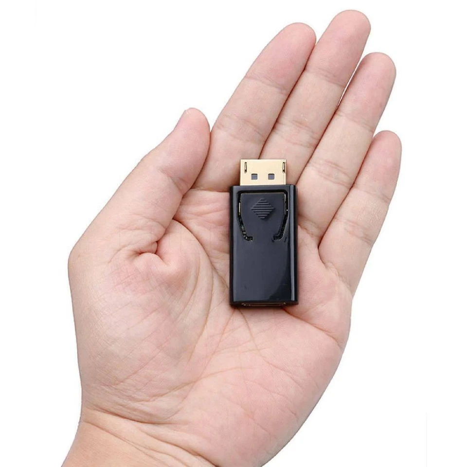 DP zu HDMI Adapter 1.2 - Mit Audio Unterstützung für 4K/1080p | KOMPATIBEL - Bild 3 von 4