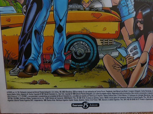 Comic, X Force, número 29, Volúmen II, año 1998, Forum, Marvel Comic,Bud LaRosa - Imagen 3 de 6