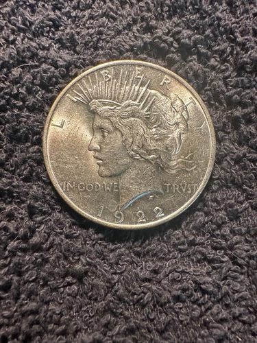 Peace 1922P (Bu) Silver Dollar (101)