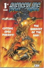 Avengeblade #1 July 1996 Maximum Press 1st Print VF/NM Sleeve and board
