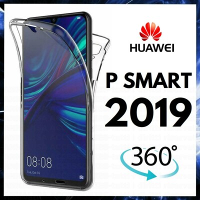 360° COVER for Huawei P Smart 2019 TRANSPARENT PSMART TPU Front Back Case