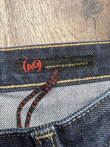 AG Adriano Goldschmied The Stilt Cigarette Leg 29 NWOT Dark Denim Jeans New . - Picture 3 of 12