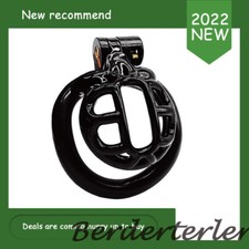 Resin Male Chastity Cage With 4 Rings Black Red Pink Lightweight Chastity Cage