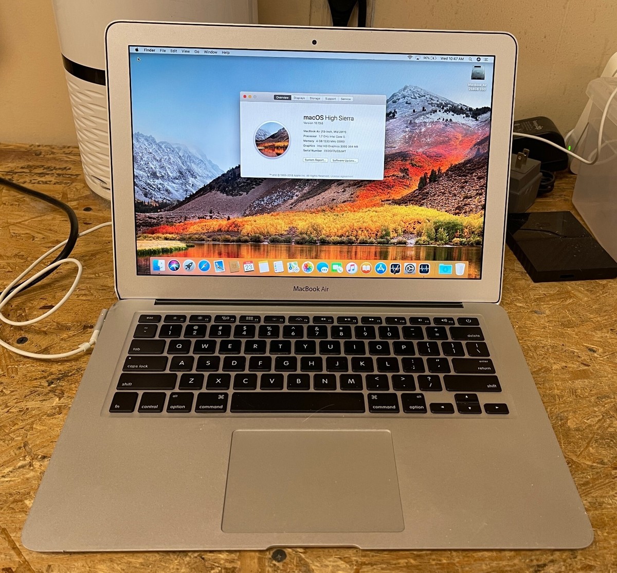 MacBook Air 13-inch September 2011 1.7GHz Intel Core i5