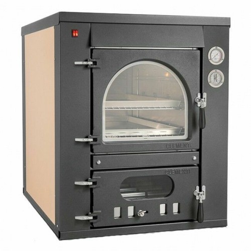 Forno A Legna Clementi Da Incasso Master Nero Camera 45X80 H 40 Cm | eBay