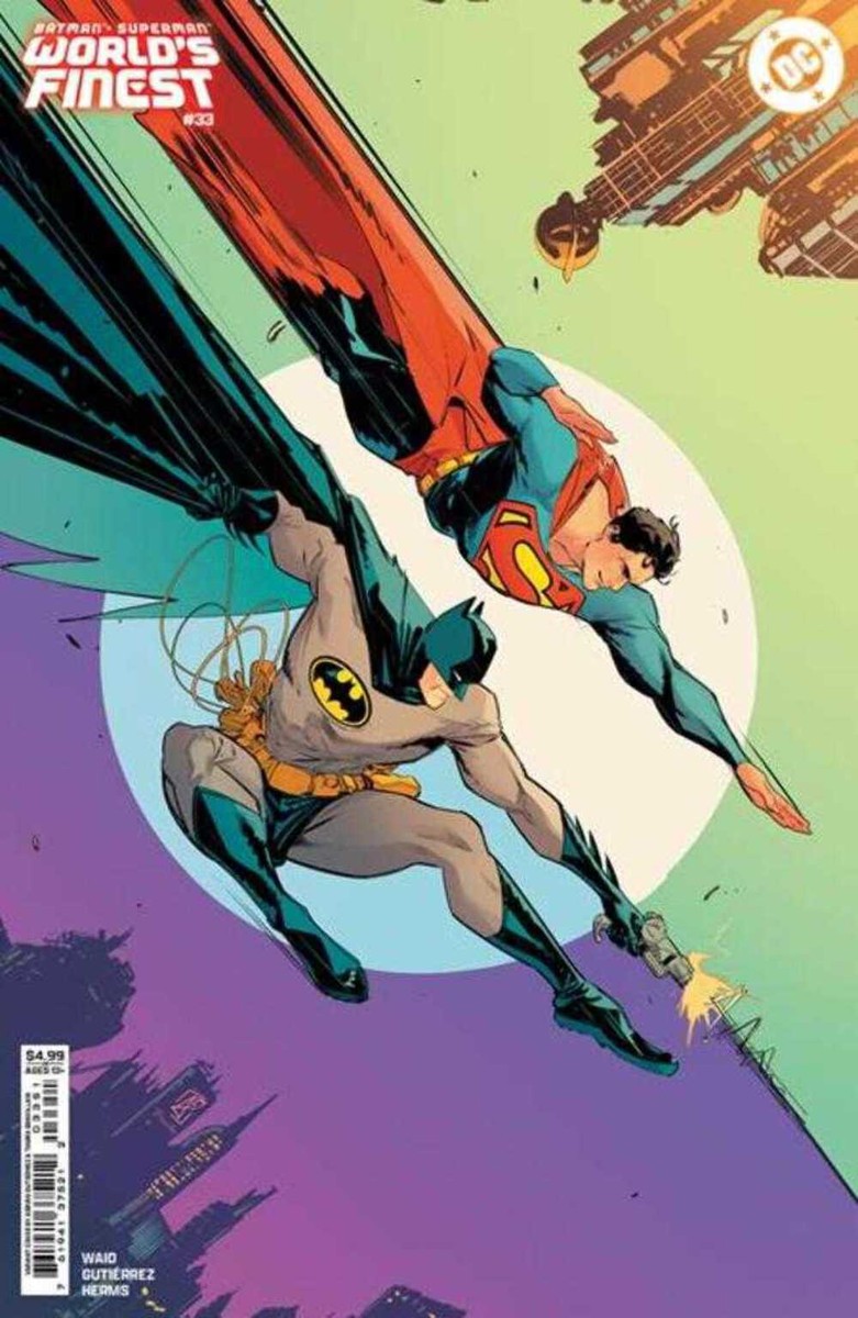 Batman Superman Worlds Finest #33 Cover C Adrian Gutierrez Card