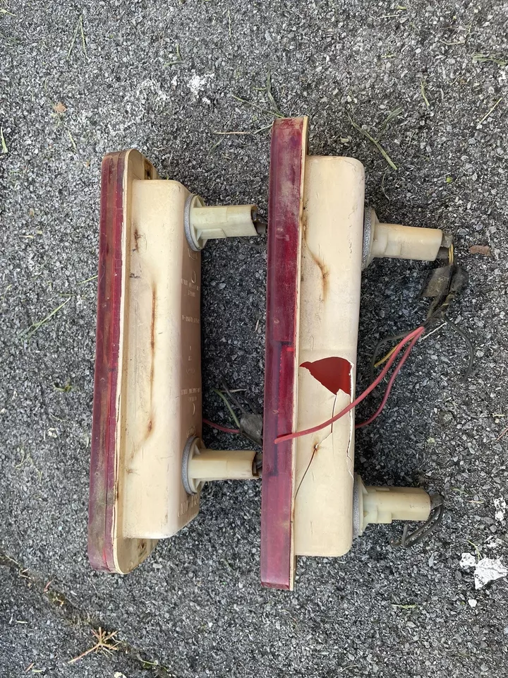 Juego de lentes de luz trasera Ford Ranger 1973-79 F100 F250 señal de giro para camioneta Bronco Foto 2 de 4