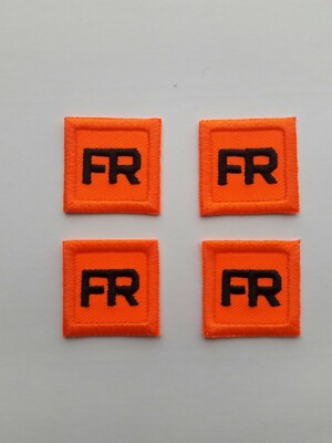 fr patches retardant pants replacement jacket iron fire tag shirt