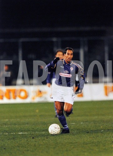 Promocard Fiorentina Années 90 - Rui Costa, Edmundo, Batistuta - Carte Téléphonique Collector